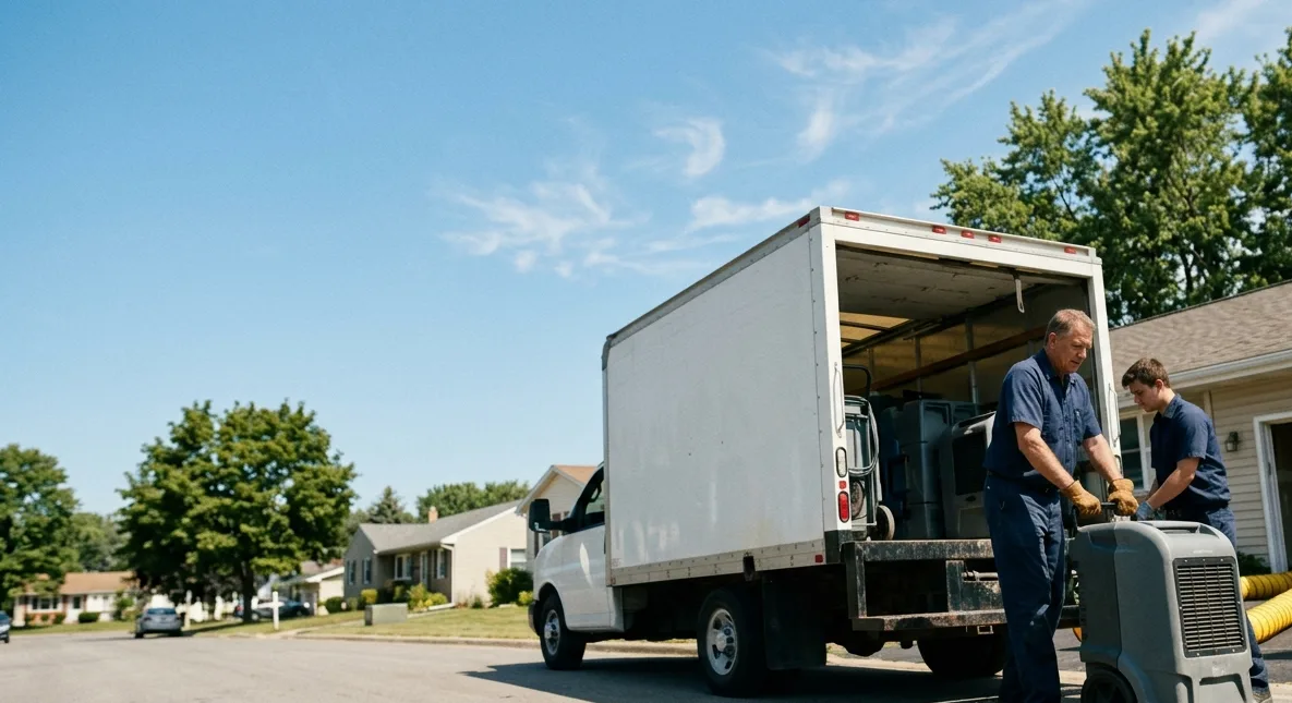 Water Damage Cleanup in Oregonia, OH near me